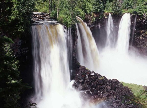 Canada, BC, Canim Falls at Wells Gray PP